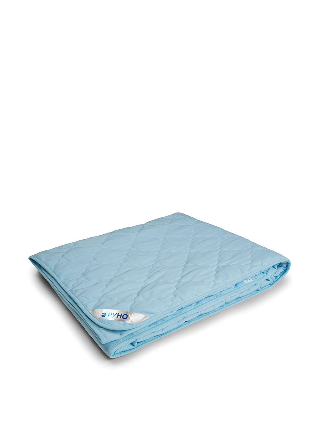 Одеяло силиконовое 200х220 Руно однотонное голубое