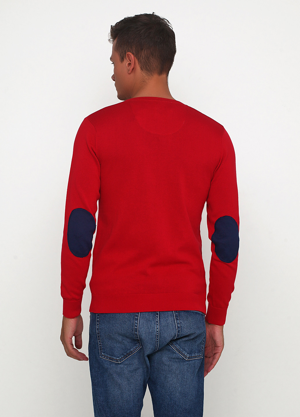 Червоний демісезонний пуловер пуловер Harvey Miller