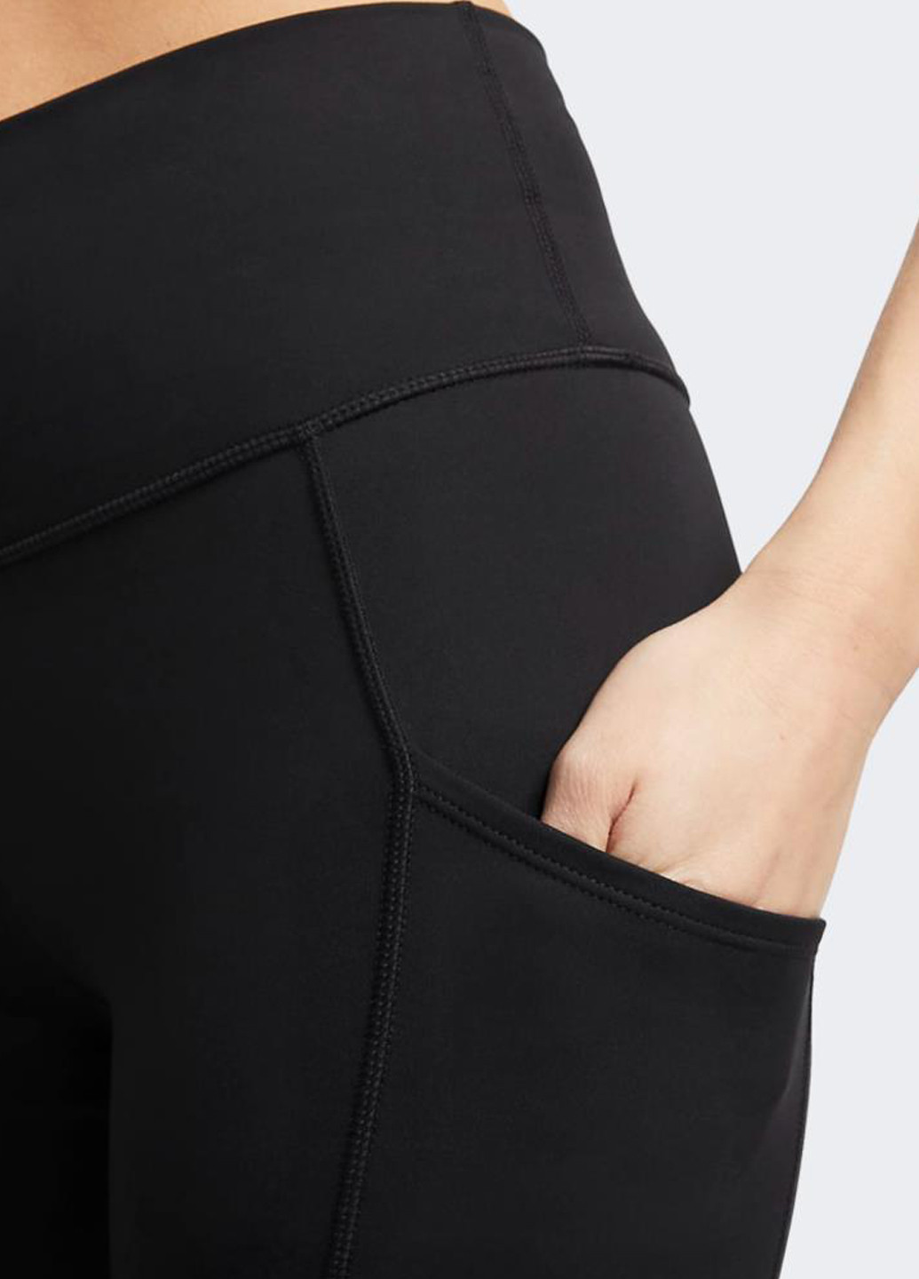 Черные демисезонные леггинсы dx0215-010 Nike