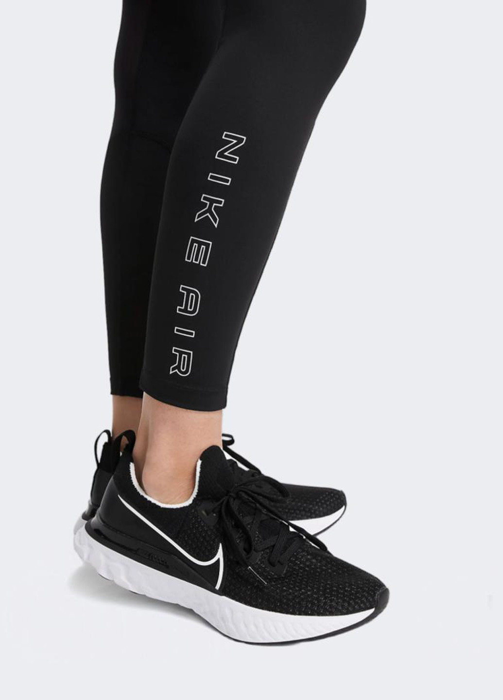 Черные демисезонные леггинсы dx0215-010 Nike