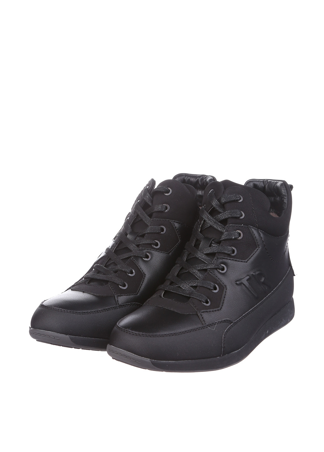 Черные зимние ботинки Tesoro