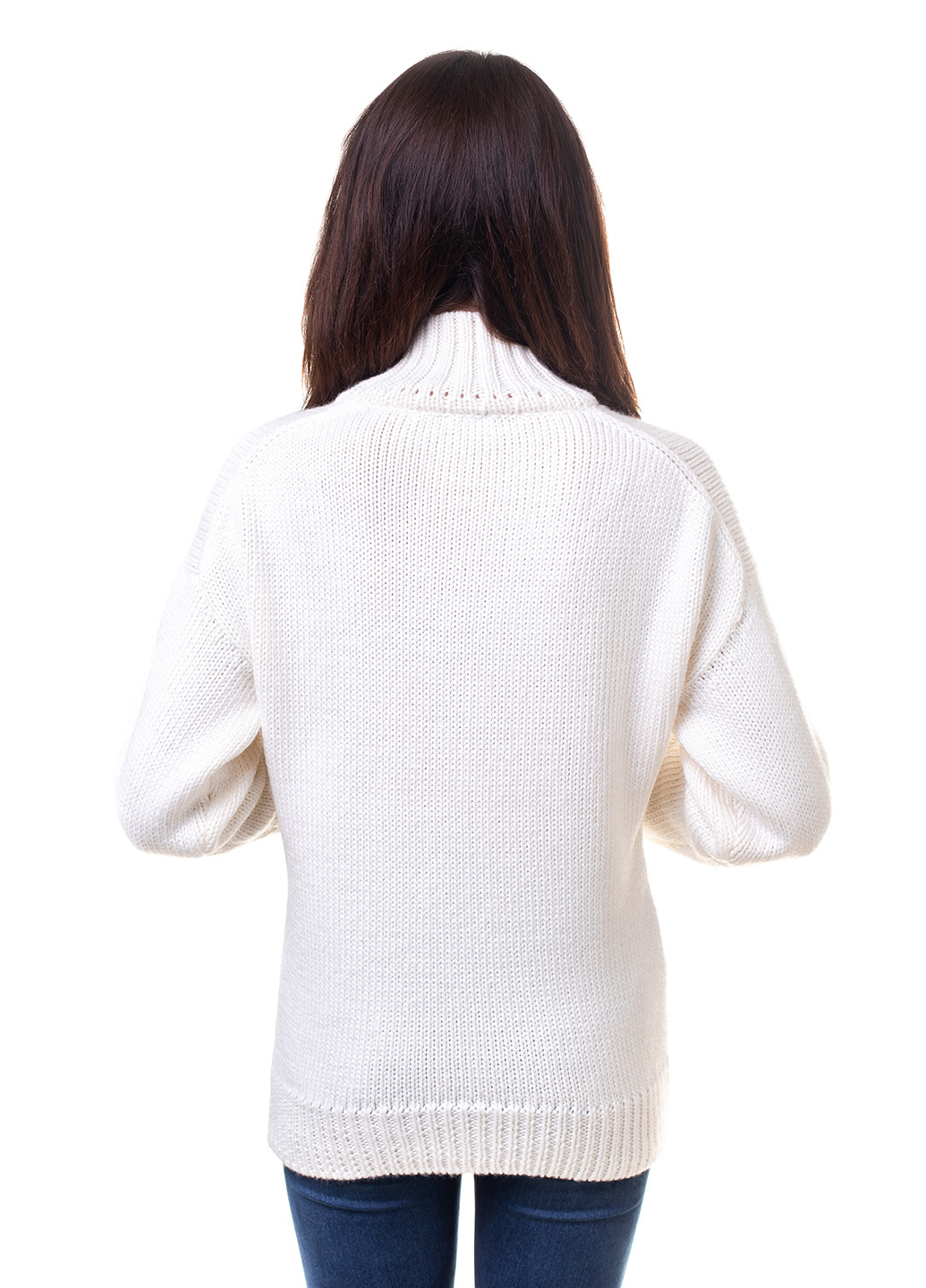 Молочный зимний свитер Viviami