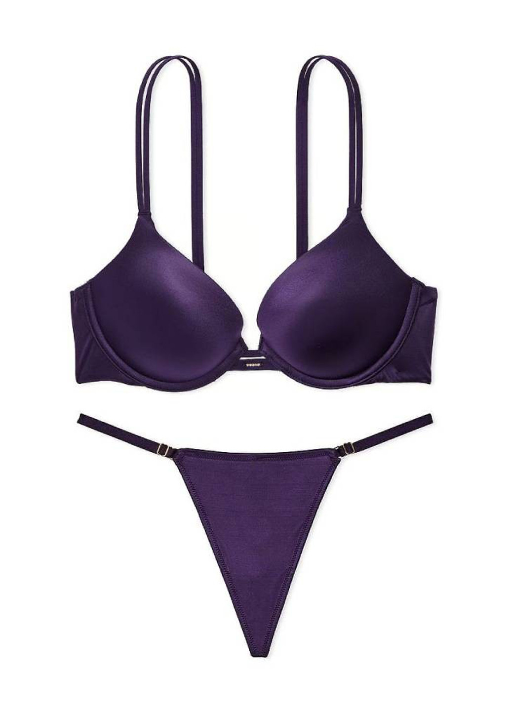 Фиолетовый демисезонный комплект (бюстгальтер, трусики) Victoria's Secret