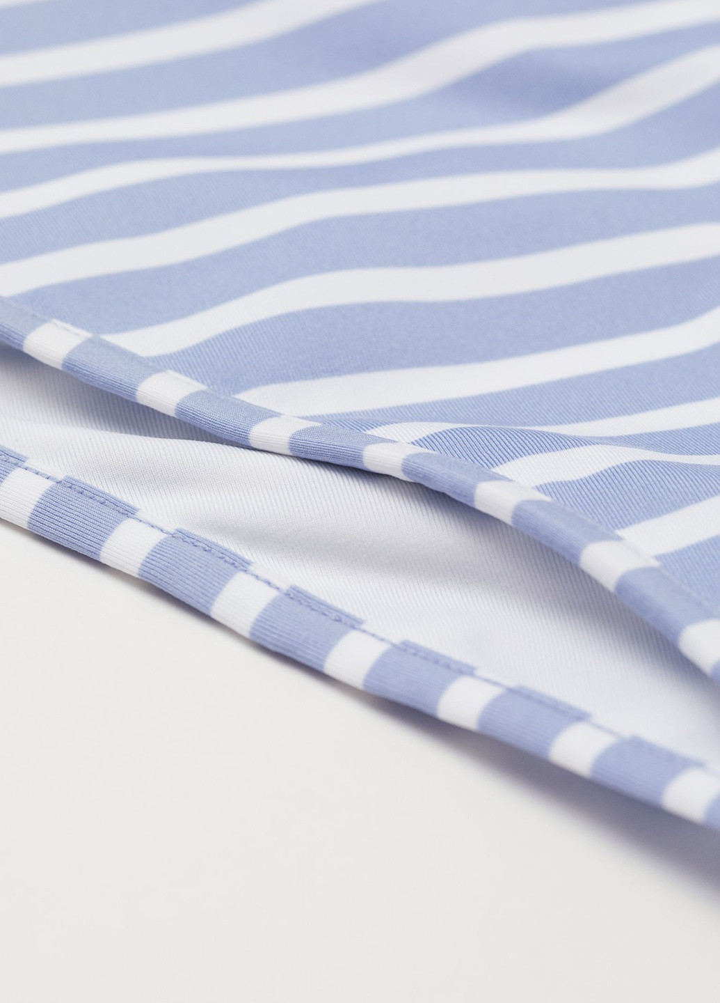 Белые купальные трусики в полоску H&M