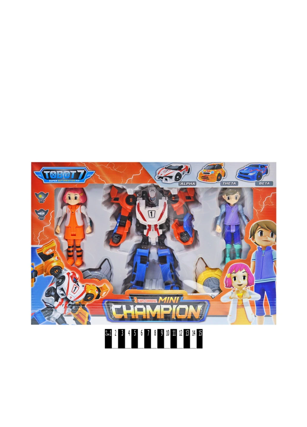 Робот Атлон Чемпион, 28х39х7 см YG Toys (190457386)