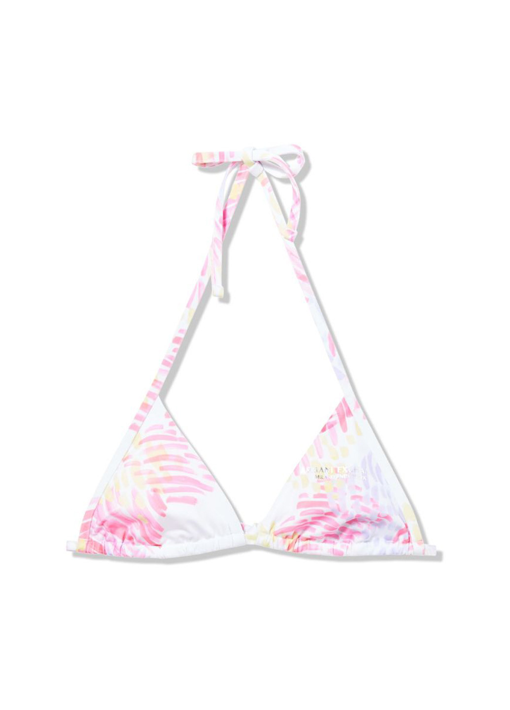 Белый летний купальник раздельный, бикини Armani Exchange