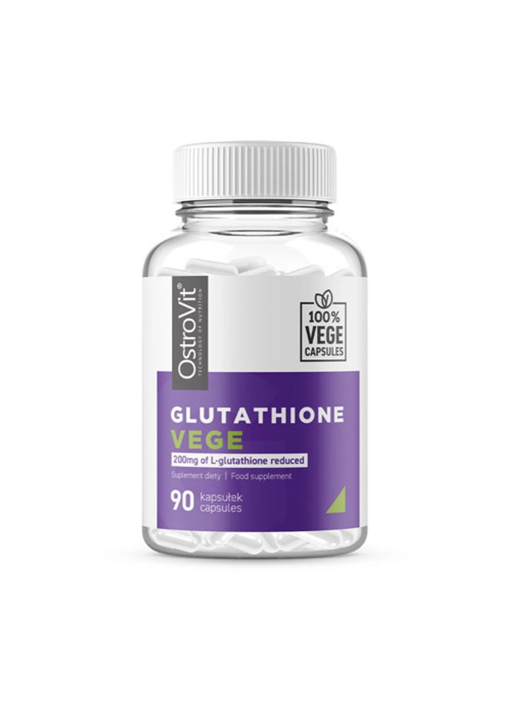 Глутатіон Glutathione VEGE 90 капсул Ostrovit (255409708)