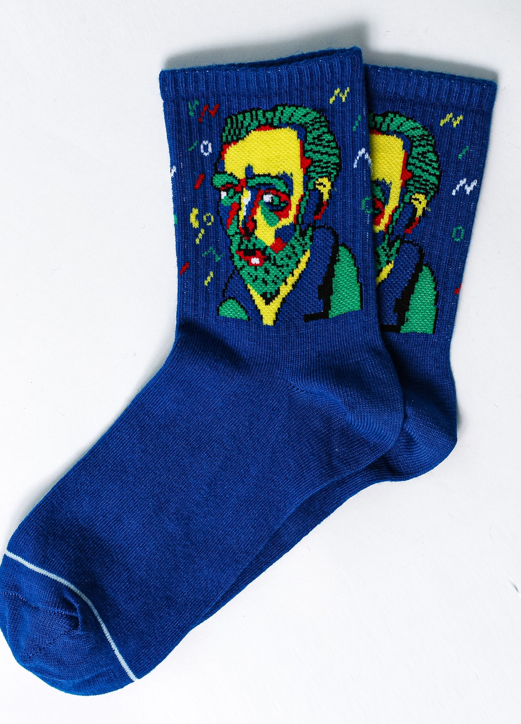 Шкарпетки Ван Гог Crazy Llama`s высокие (211434650)