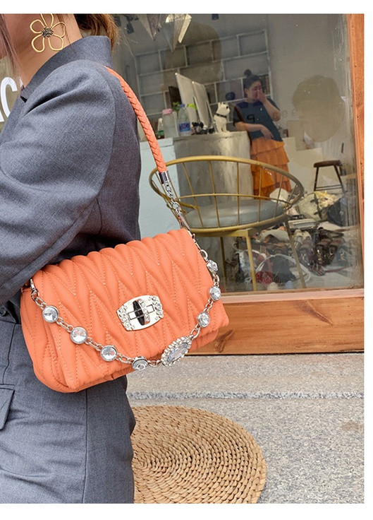 Сумка жіноча messenger Orange diamond Berni Fashion (232373959)