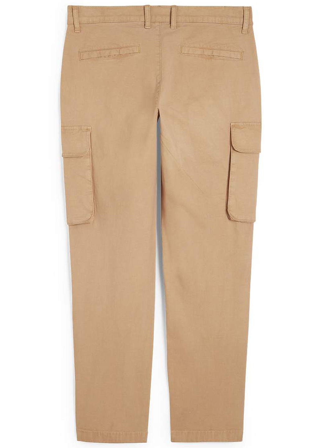 Бежевые кэжуал демисезонные карго брюки C&A
