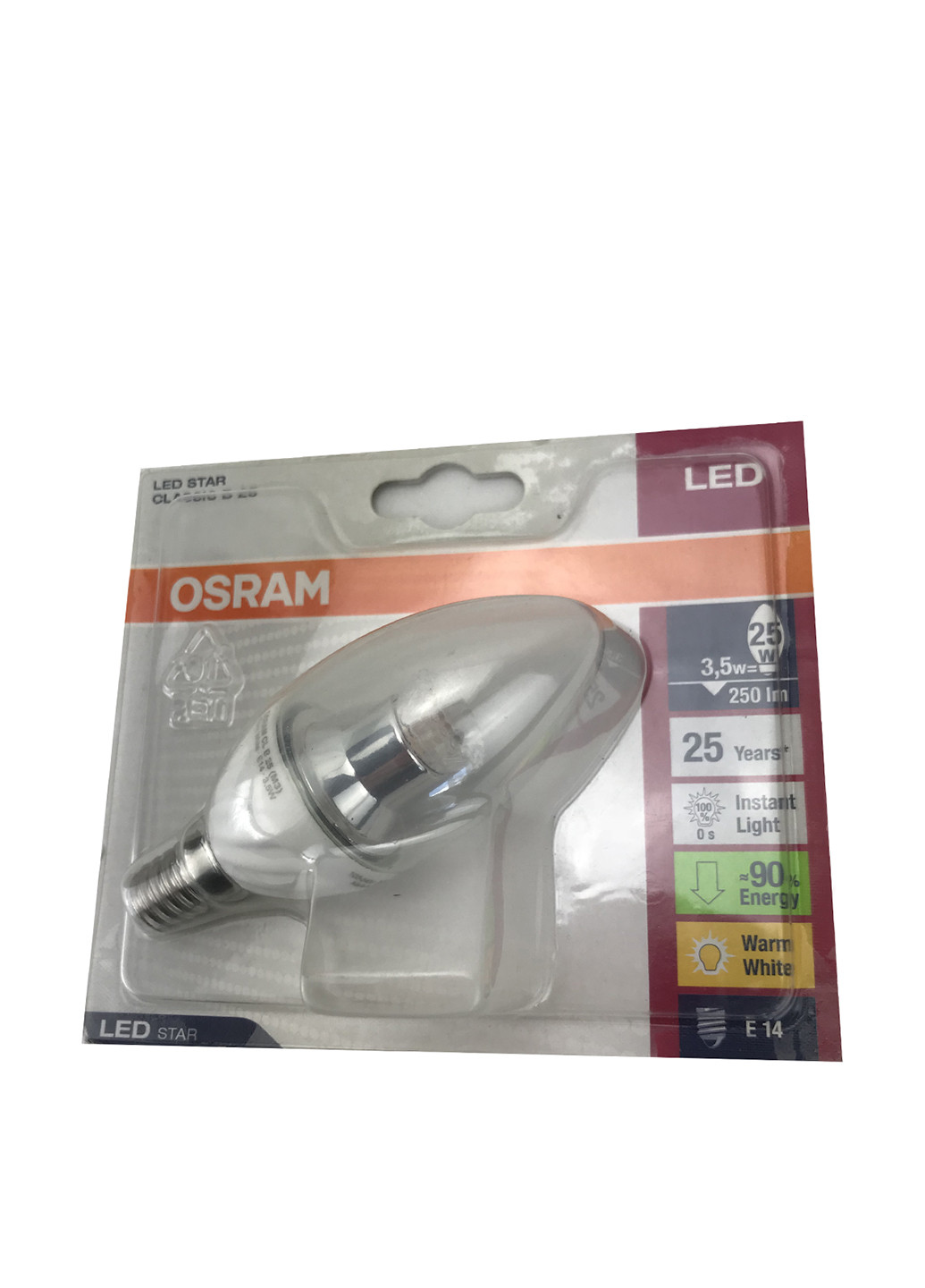 LED лампочка 3,5w Osram (101843468)