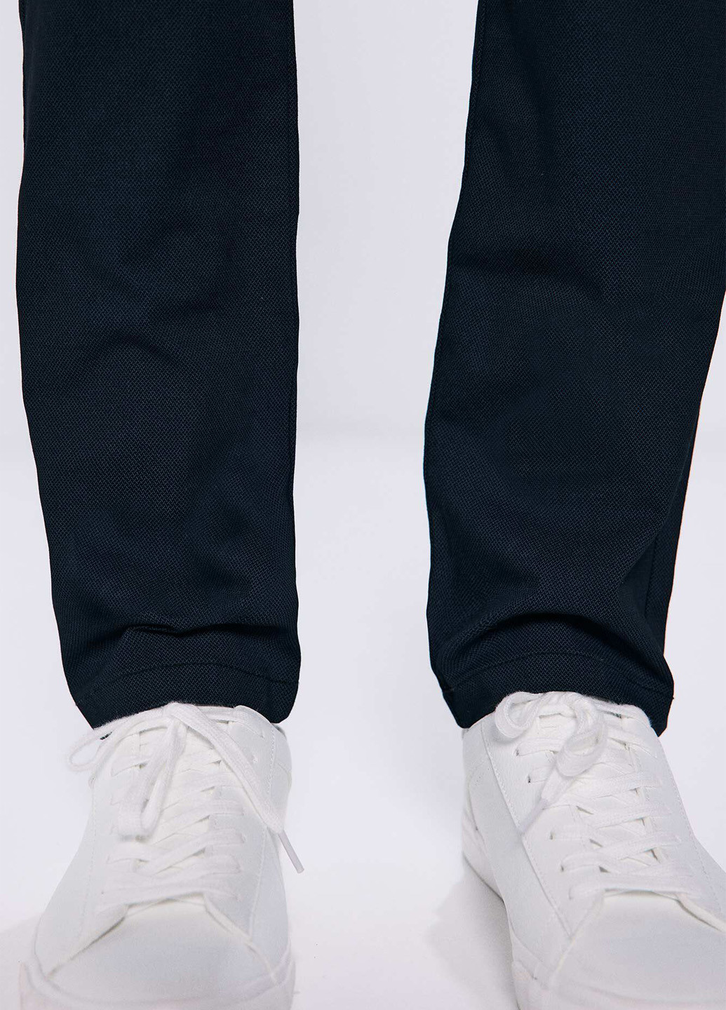 Темно-синие кэжуал демисезонные чиносы брюки Springfield