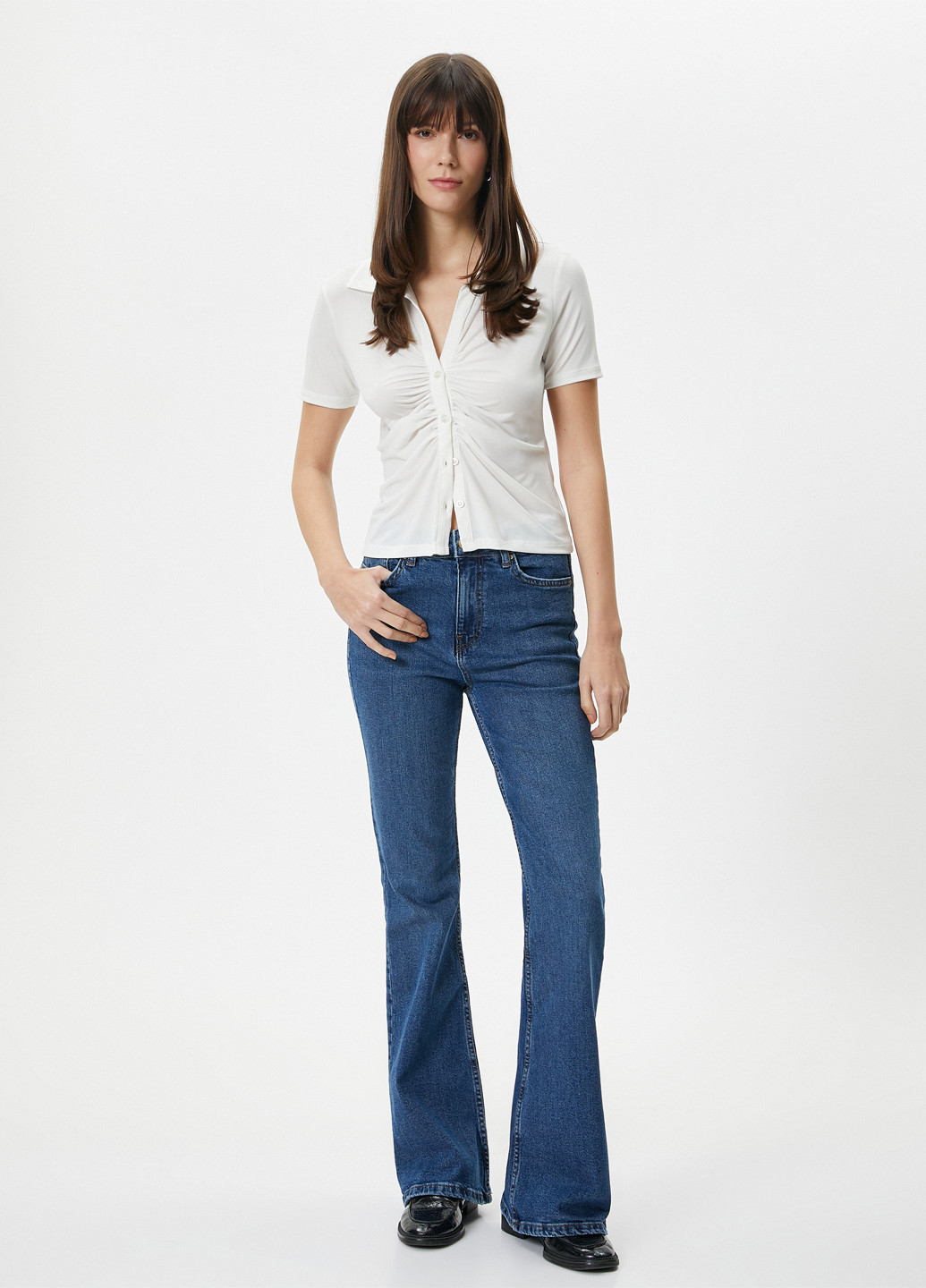 Белая блуза KOTON