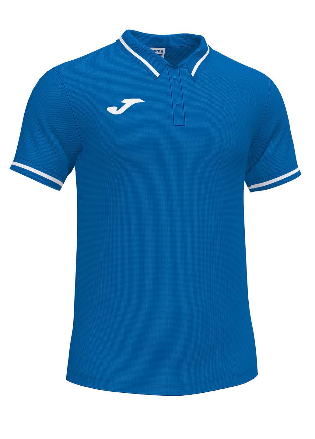 Светло-синяя футболка-поло для мужчин Joma с логотипом