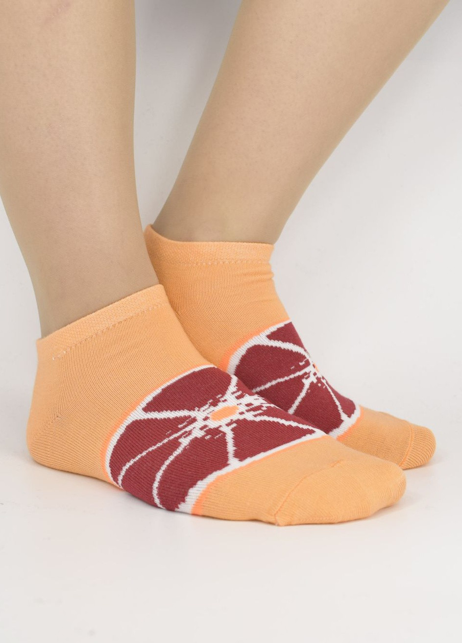 Якісні жіночі шкарпетки з візерунком Kaprizo абстрактні комбіновані повсякденні