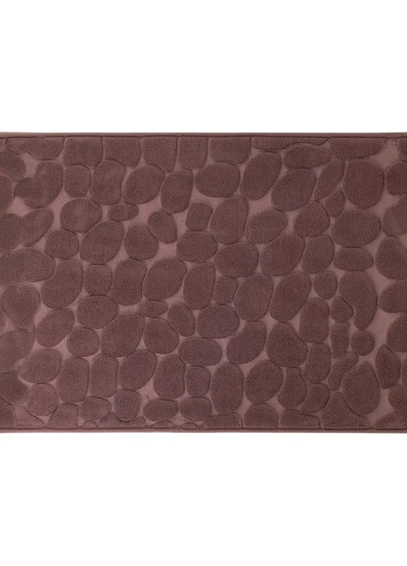 Килимок для ванної кімнати Trento Coral Velvet Ground Коричневий Trento Design Studio (253786098)