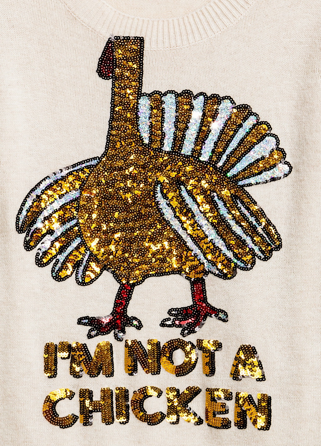 Білий демісезонний джемпер H&M