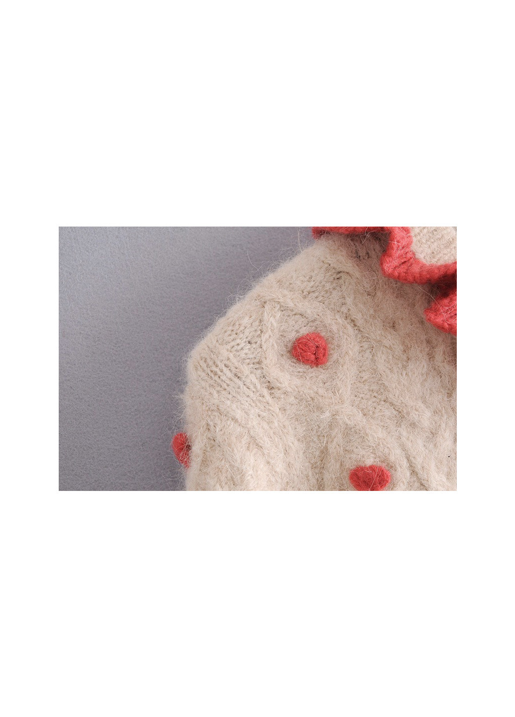 Кардиган жіночий з фактурним декором Rose flower Berni Fashion wf-4706 (231406838)
