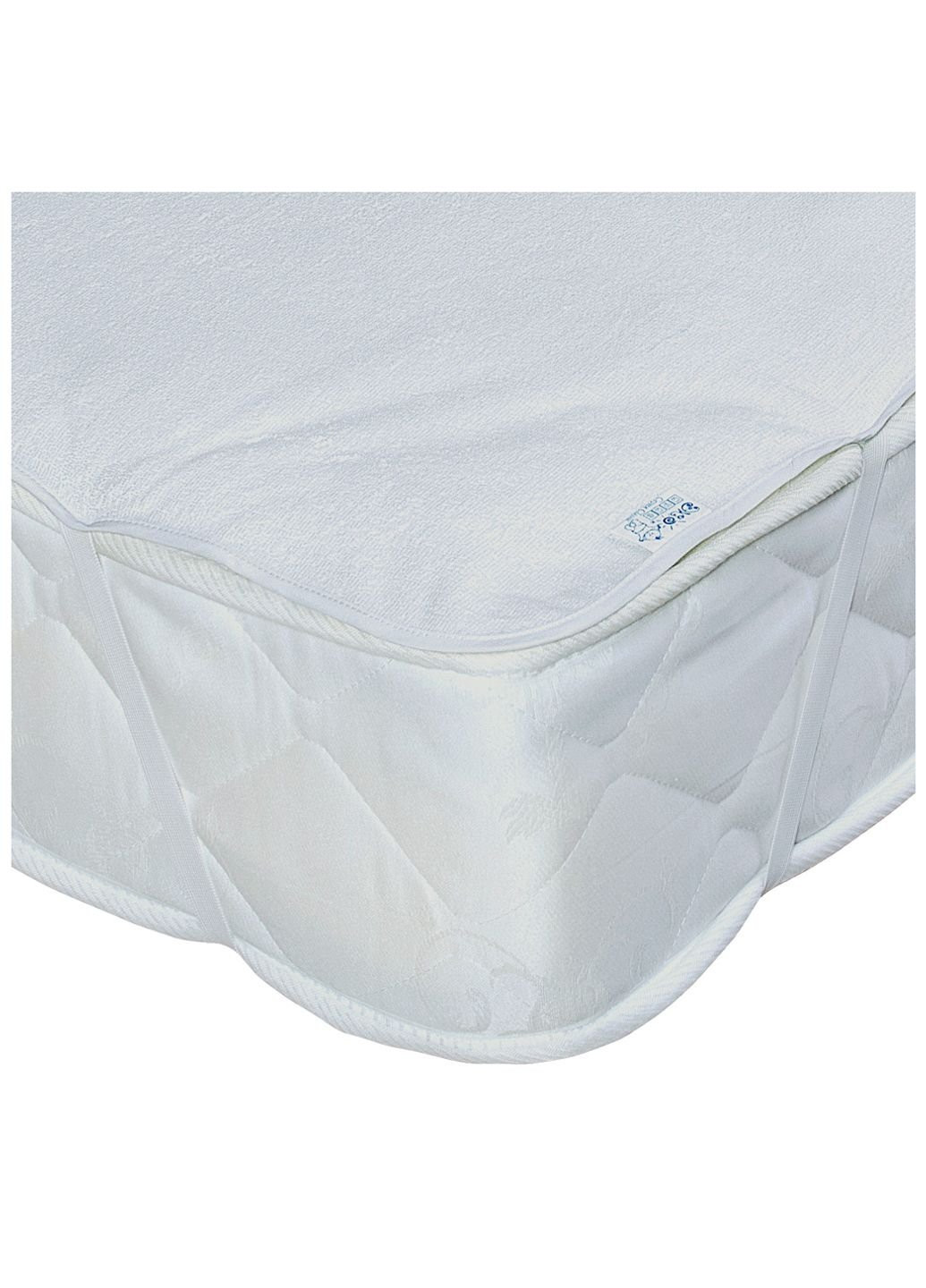 Наматрацник Еко Пупс водонепроникний Classiс, 160х200 см Білий (КНАМ200160б) No Brand (254082927)