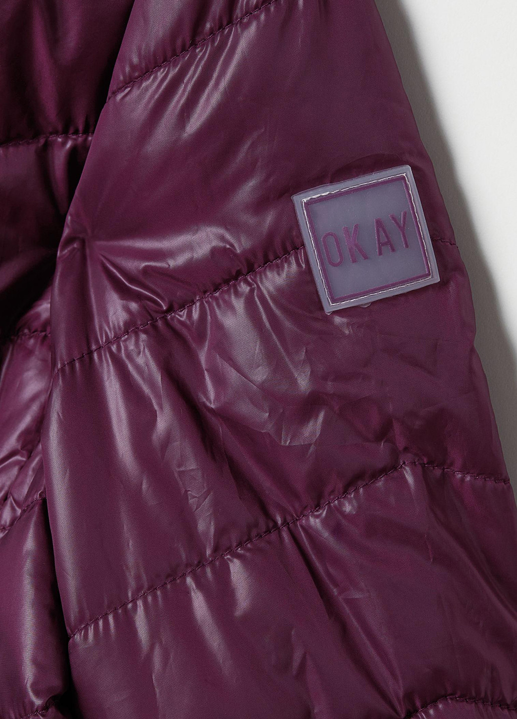 Фиолетовая зимняя куртка H&M