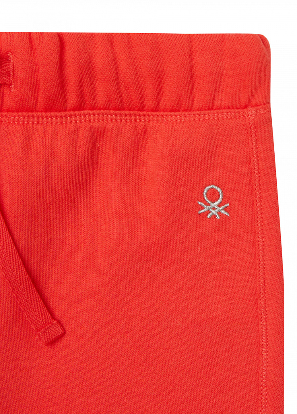 Терракотовые кэжуал демисезонные джоггеры брюки United Colors of Benetton