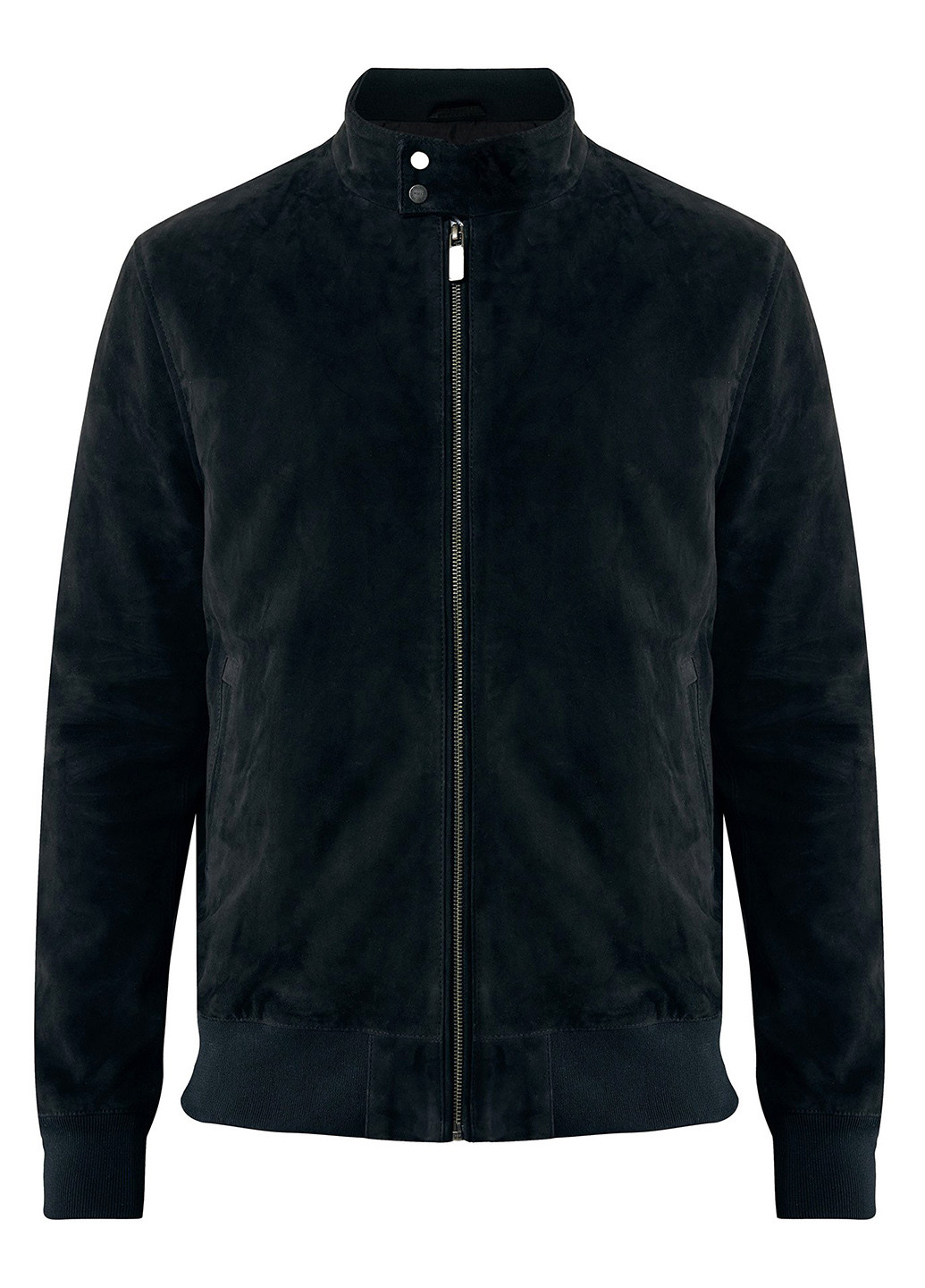 Черная демисезонная куртка замшевая Mexx