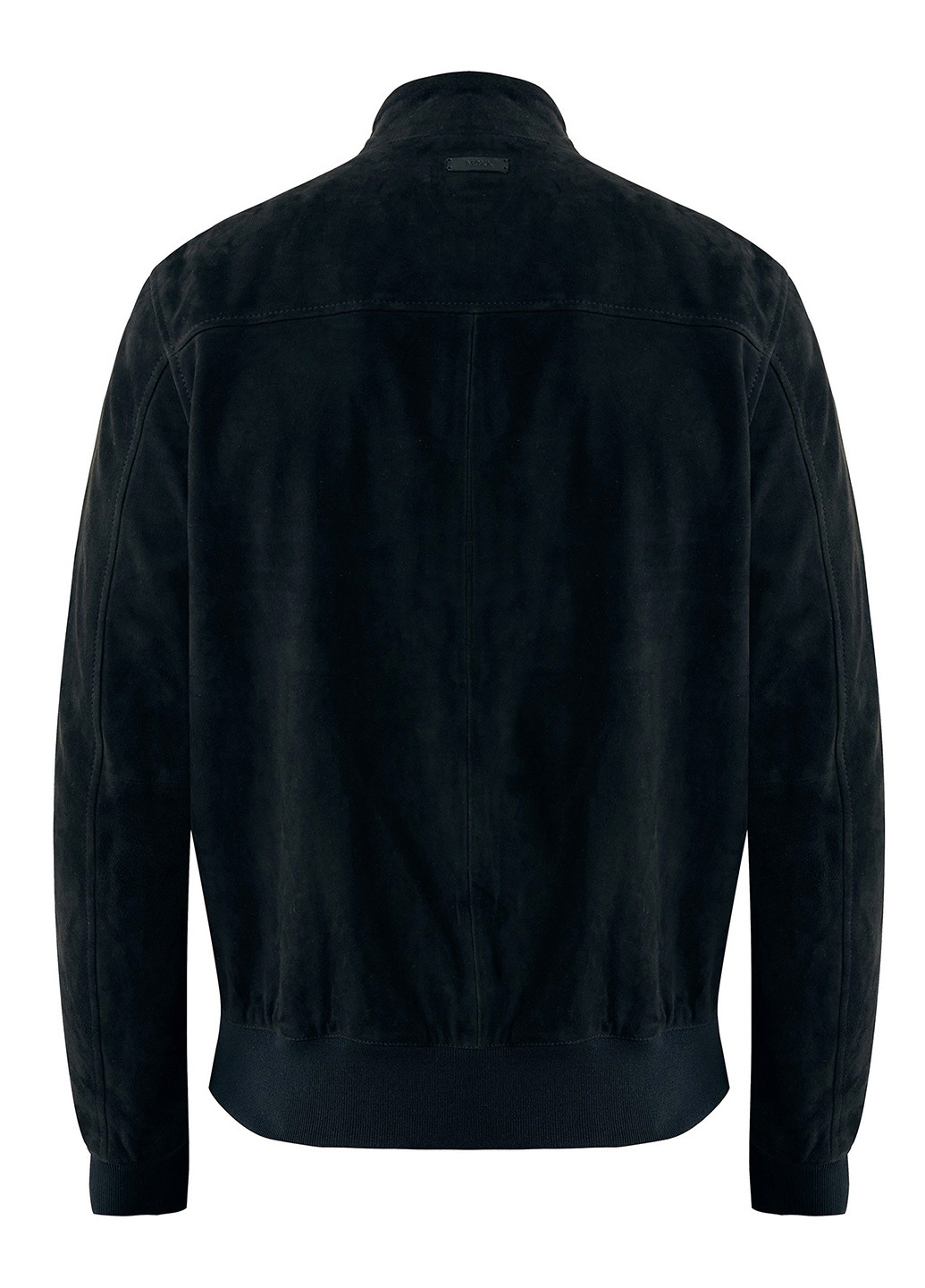 Черная демисезонная куртка замшевая Mexx