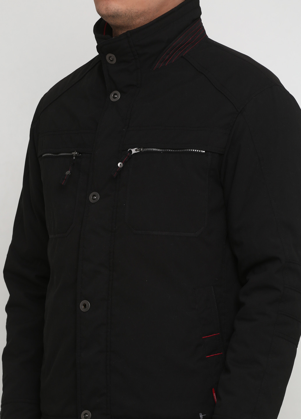 Черная демисезонная куртка Kaiser