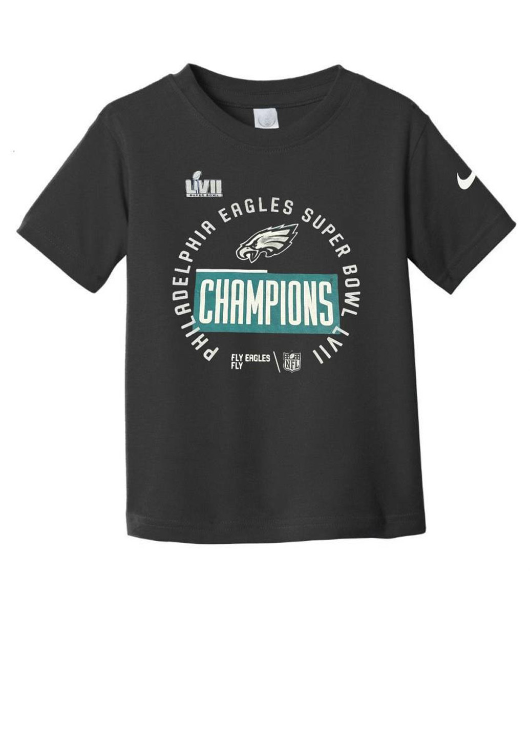 Темно-сіра літня футболка Nike