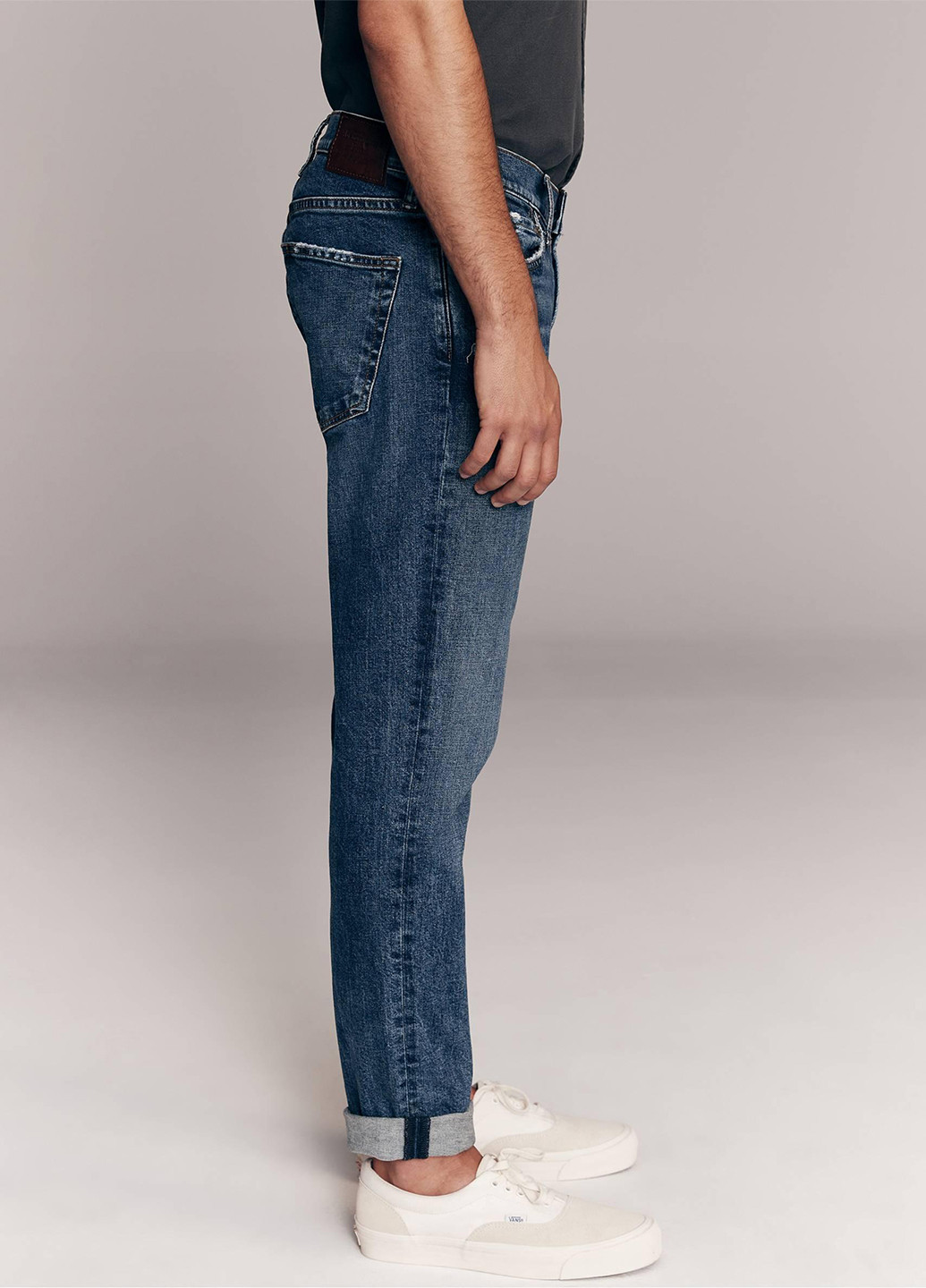 Синие демисезонные скинни джинсы Abercrombie & Fitch