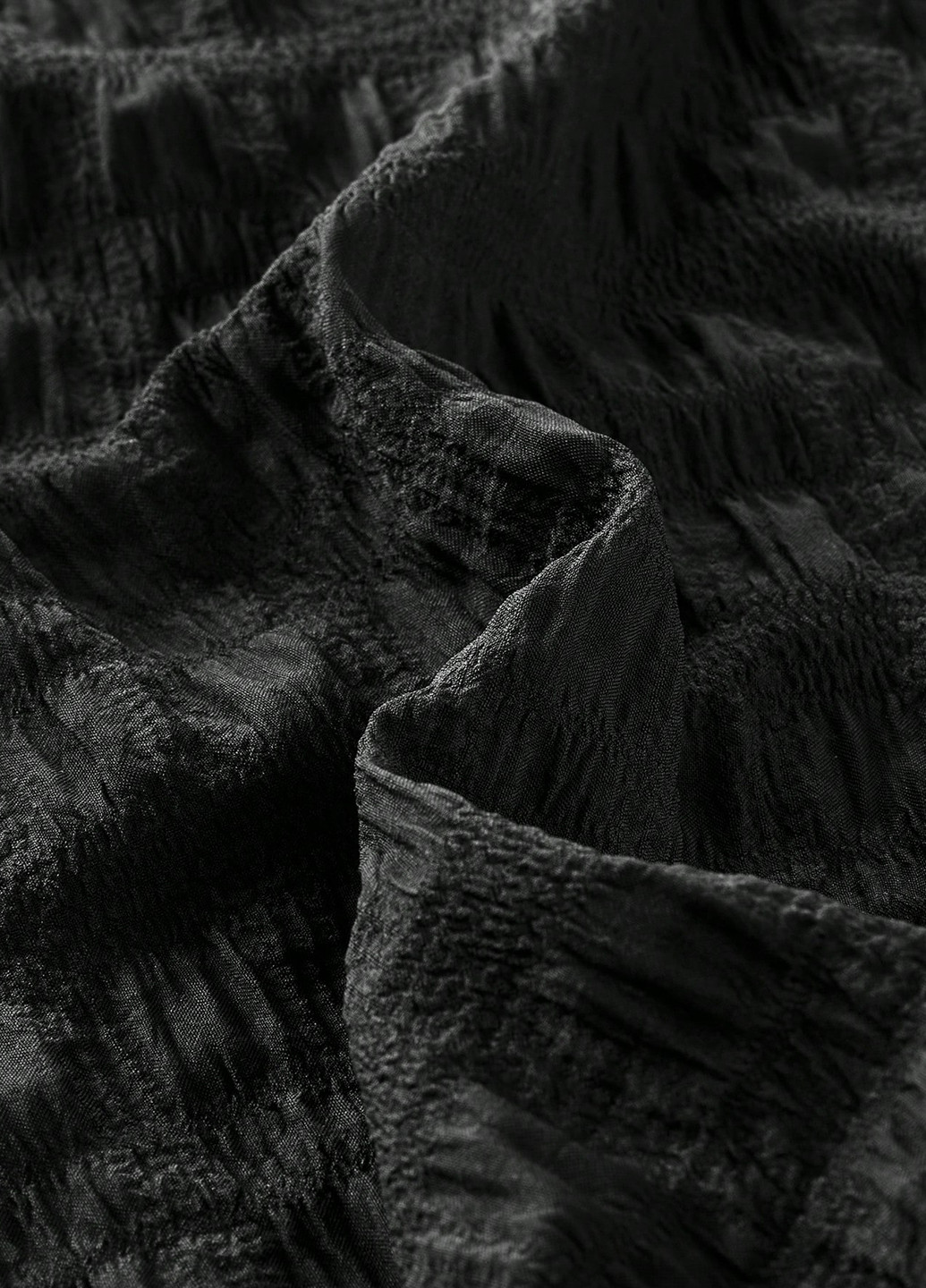 Чорний літній костюм (сорочка, шорти) з шортами SHEIN