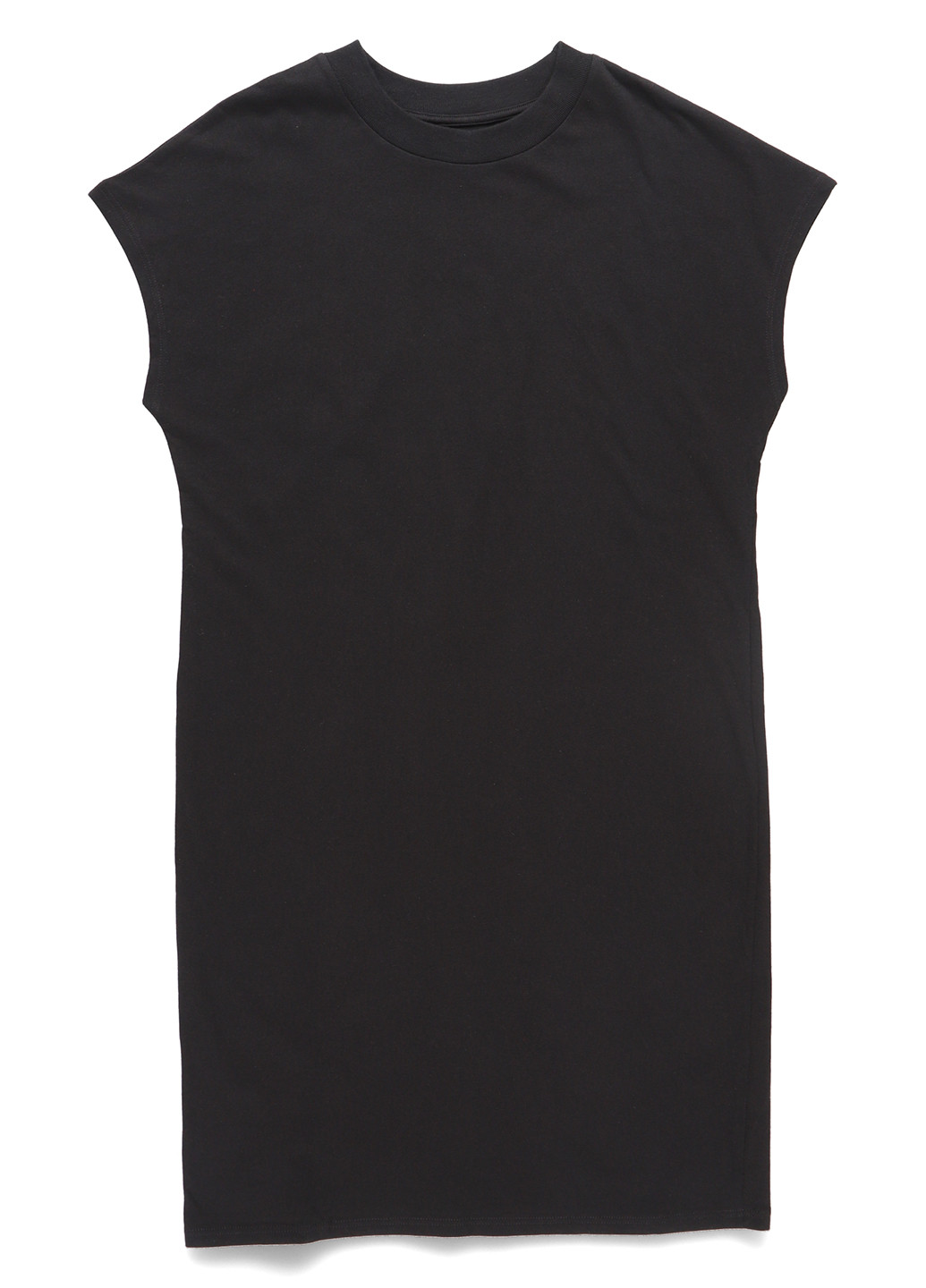 Чорна кежуал сукня сукня-футболка Kiomi однотонна