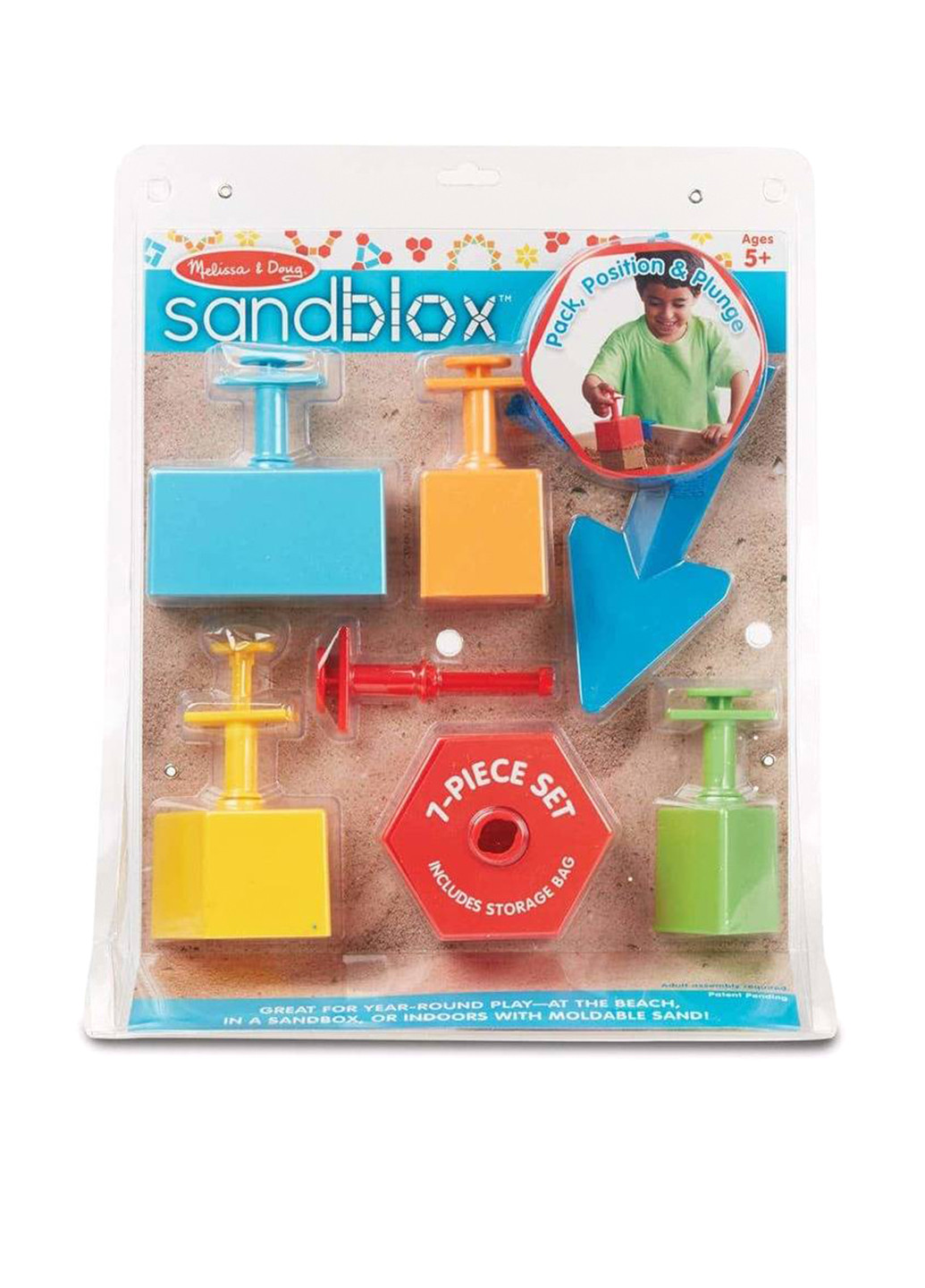 Набір для пісочниці, 10х3, 3х4, 1 см Melissa & Doug (251317633)