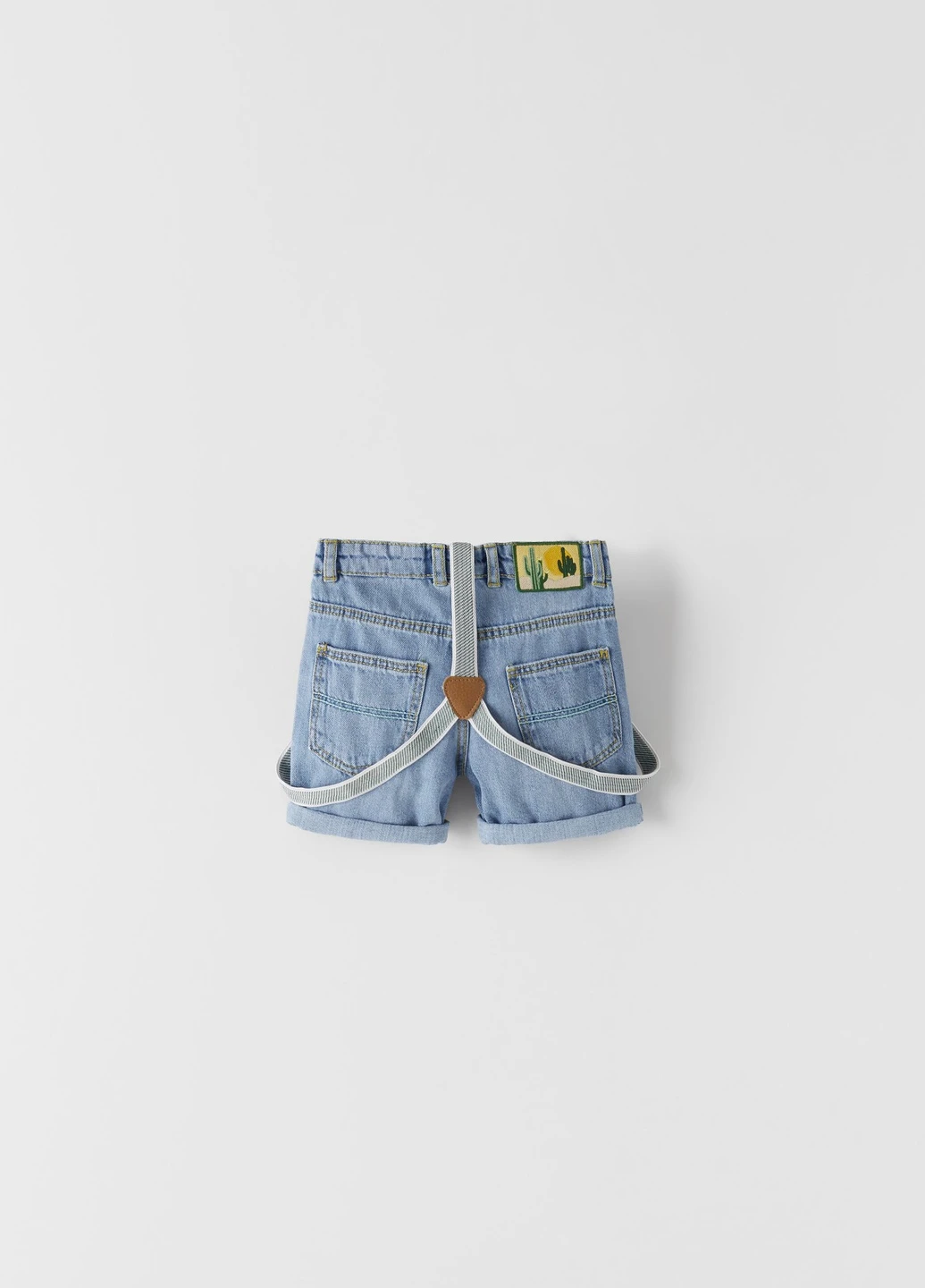 Шорты на подтяжках Zara (252435523)