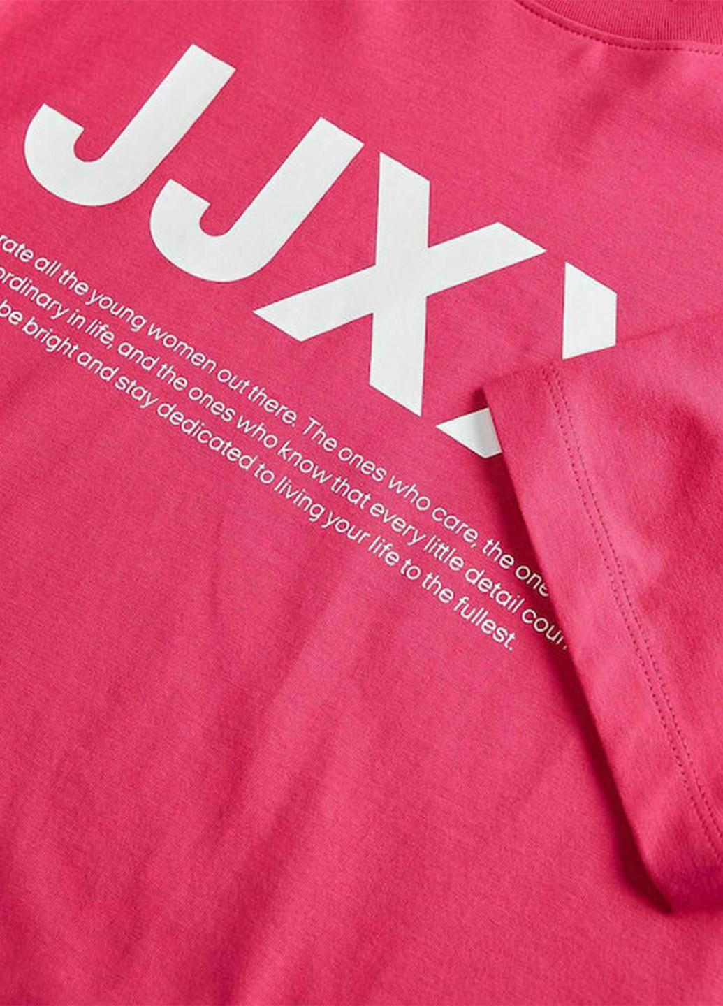 Рожева літня футболка JJXX