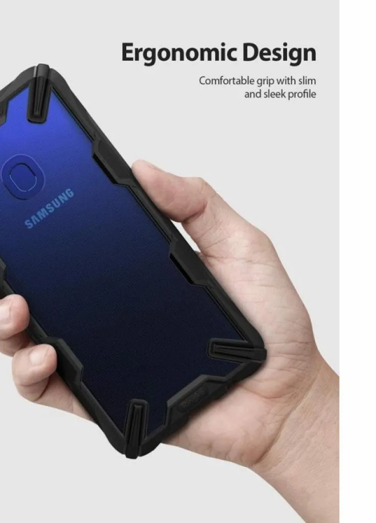 Чехол для мобильного телефона (смартфона) Ringke Fusion X Samsung Galaxy A20 Black (RCS4521) BeCover (201492450)