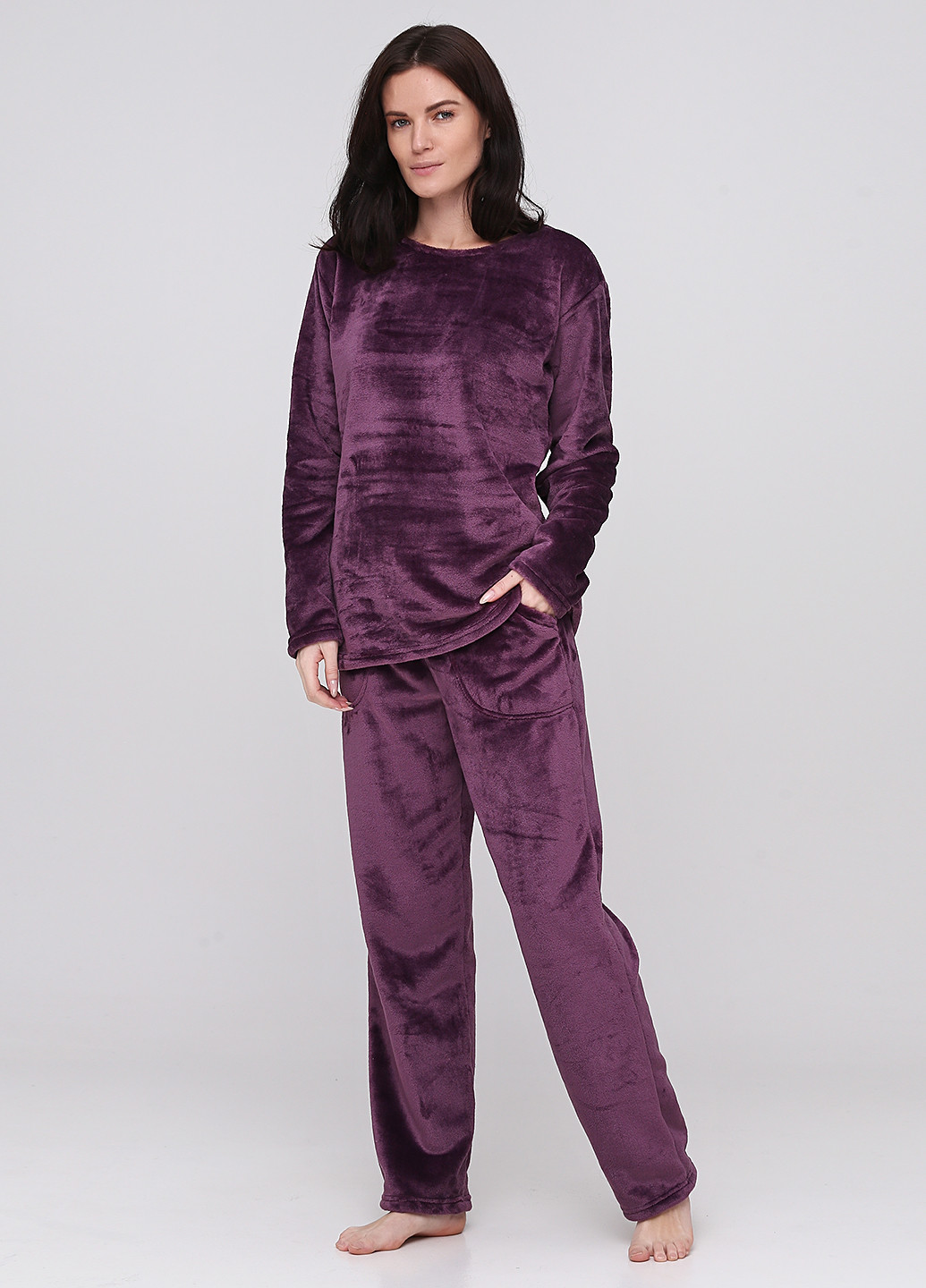 Сливовая всесезон пижама (свитшот, брюки) свитшот + брюки Maria Lenkevich