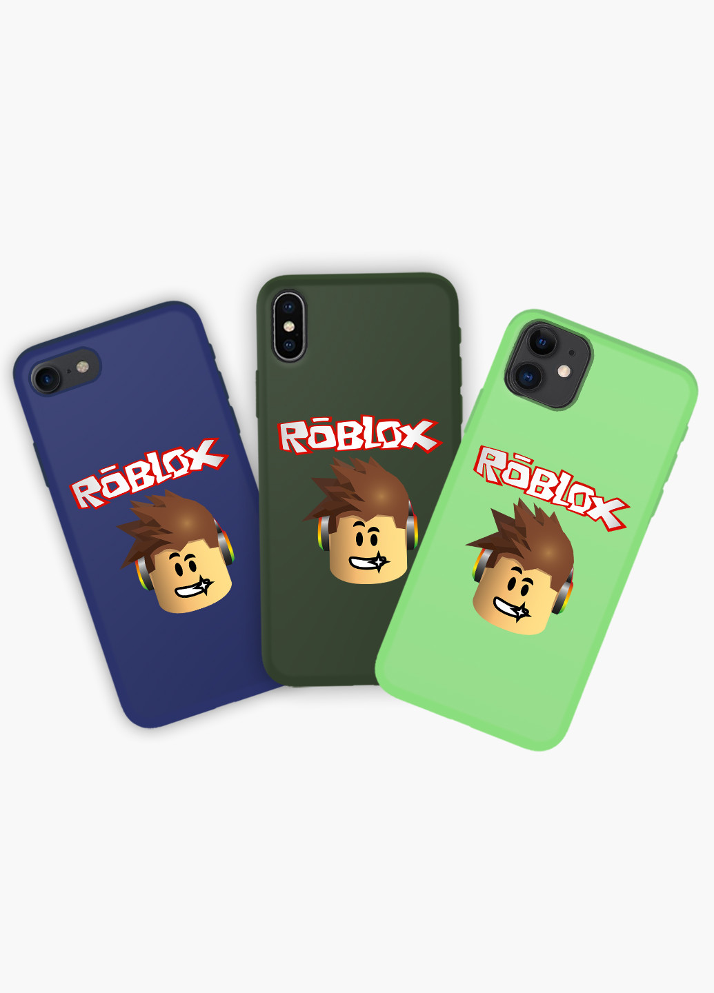 Чехол силиконовый Apple Iphone Xs Роблокс (Roblox) (8938-1713) MobiPrint (219556262)