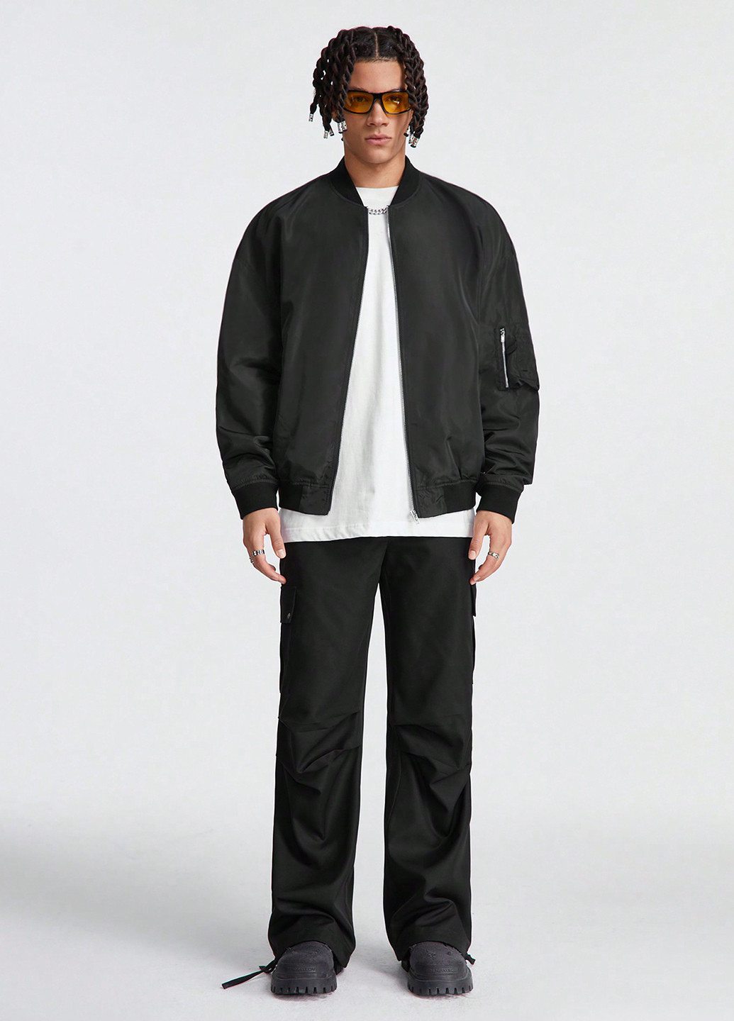 Бомбер SHEIN на блискавці (331536140)