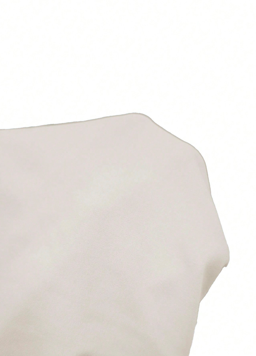 Кремова вечірня сукня SHEIN однотонна