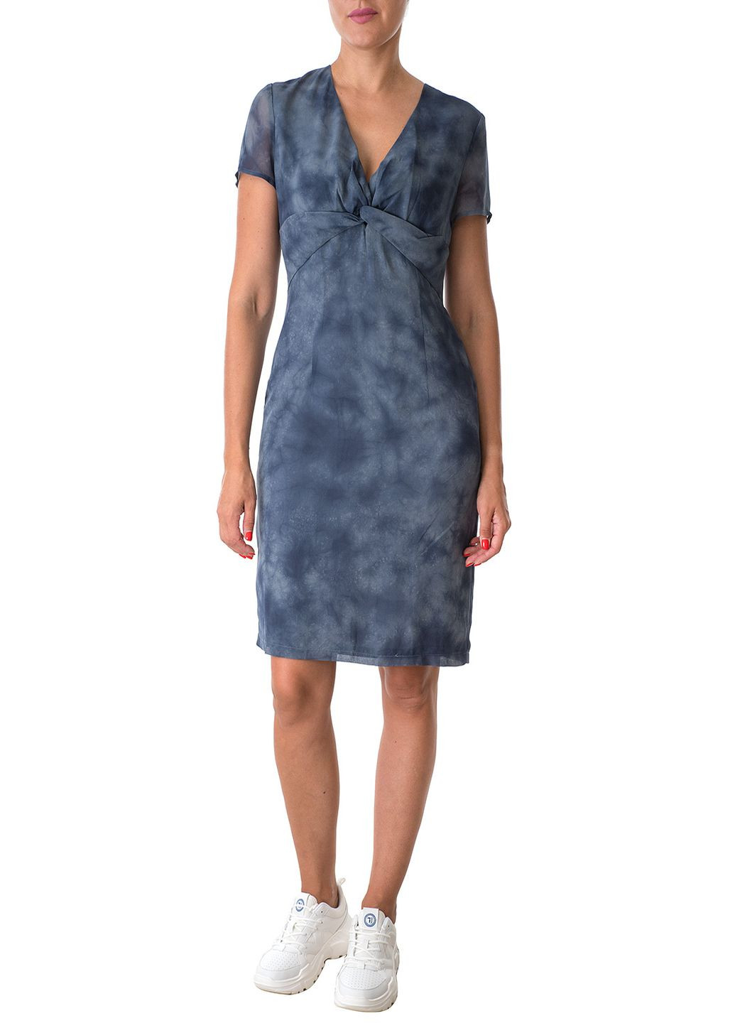 Серое кэжуал платье Apriori однотонное