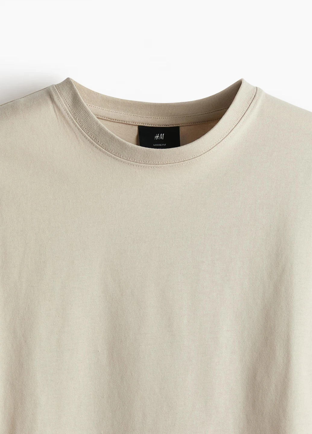 Світло-бежева футболка H&M