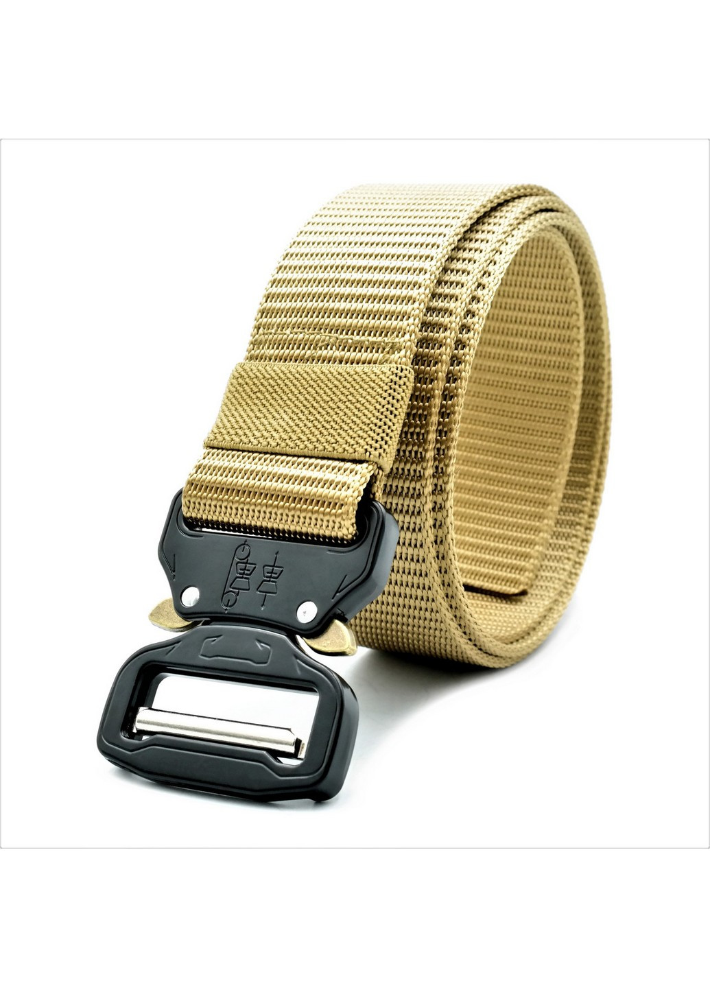 Тканевый тактический ремень 120-125х4 см Le-Mon (255406086)