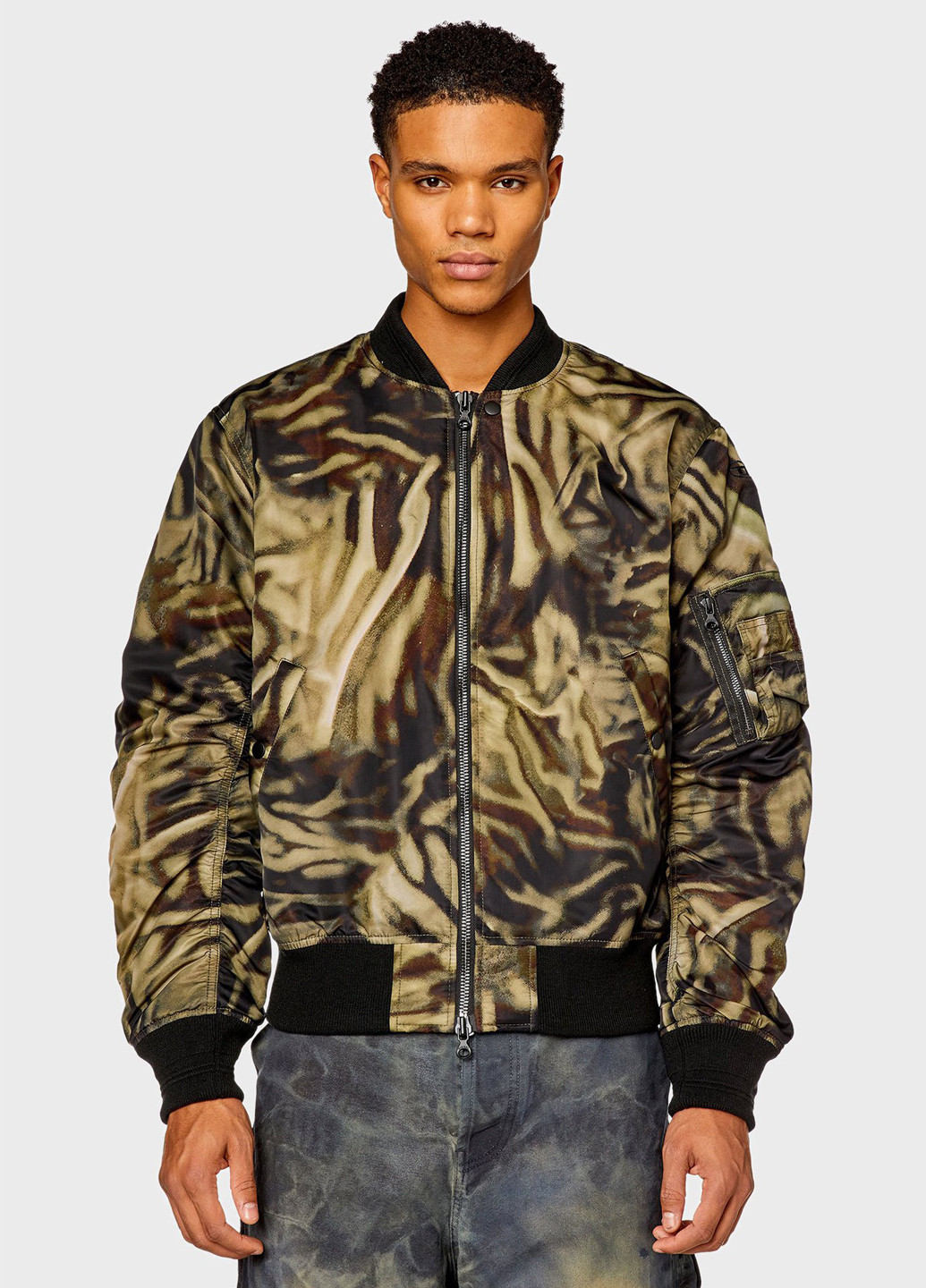 Бомбер Diesel на блискавці (347228431)