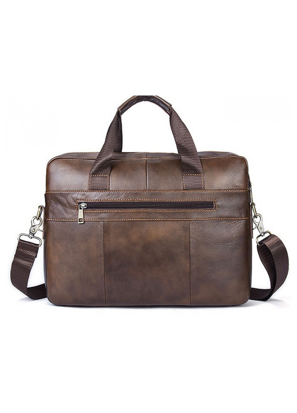 Мужская кожаная сумка 40х30х7 см Vintage (252127612)