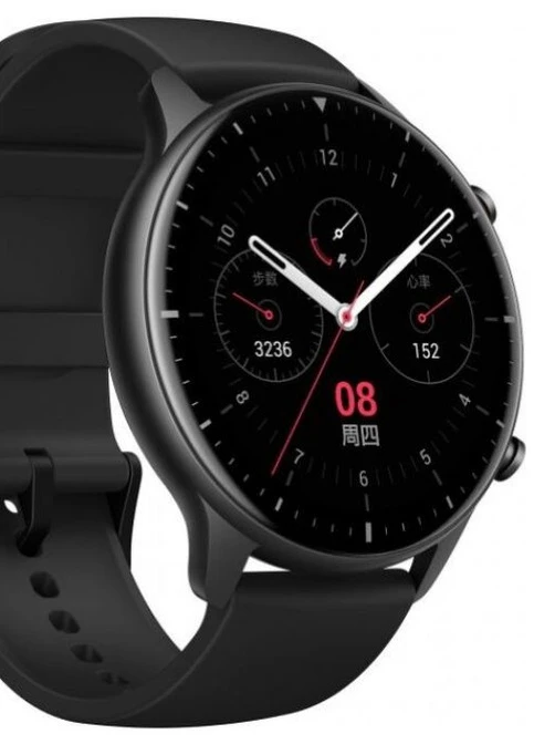 Смарт часы Amazfit GTR2 Sport Edition Obsidian Black кварцевые спортивные, умные Xiaomi (253010929)