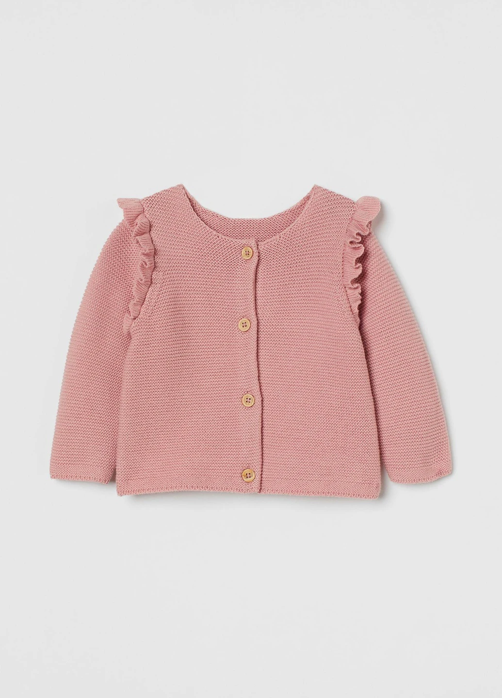 Кардиган демісезон,блідо-рожевий, H&M (254866825)