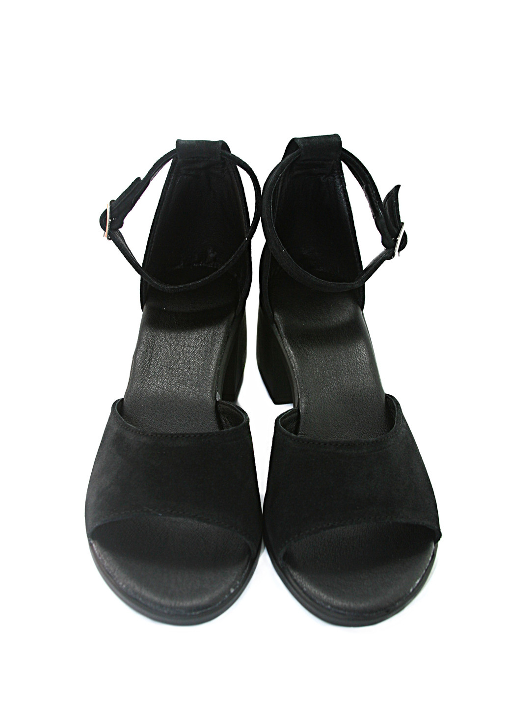 Черные босоножки Mila с ремешком