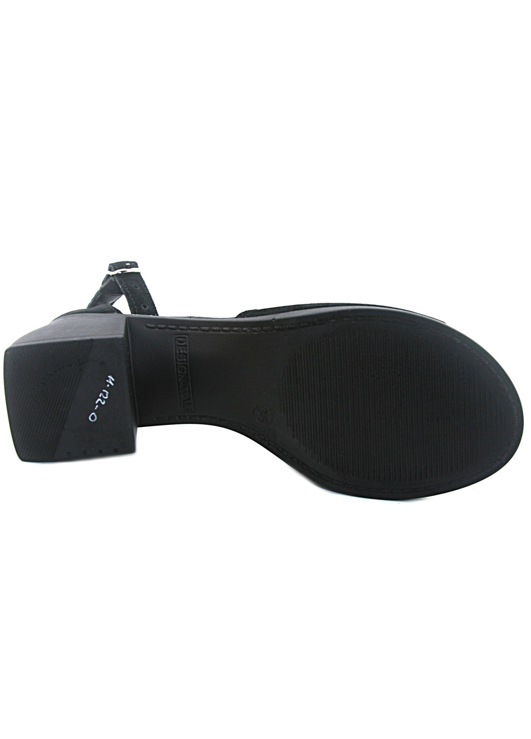 Черные босоножки Mila с ремешком