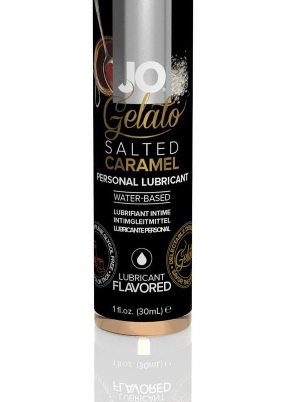 Лубрикант на водной основе GELATO SALTED CARAMEL, со вкусом соленой карамели, 30 мл (SO1465) System JO (253573612)